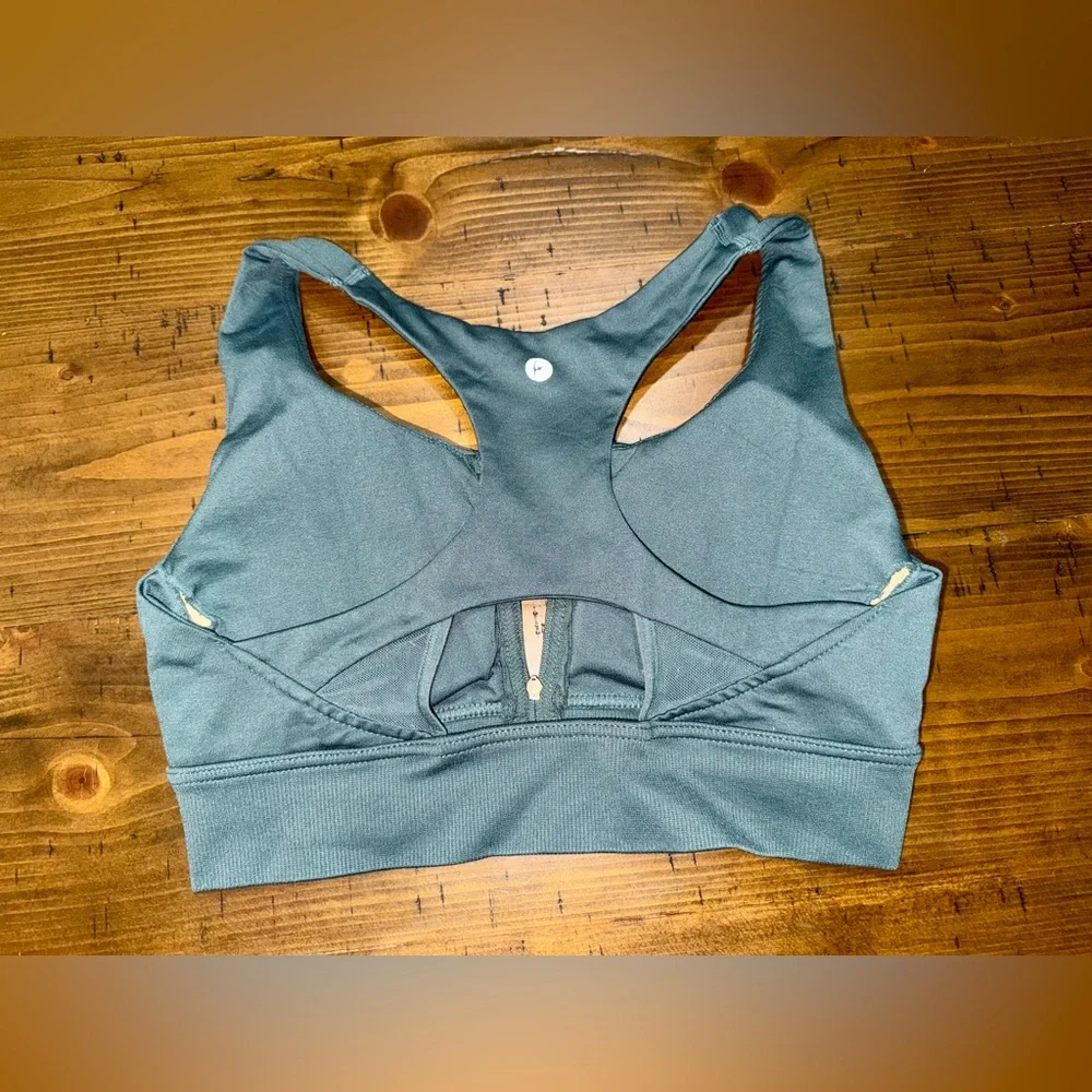 90‎ Degree By Reflex Teal Sports Bra